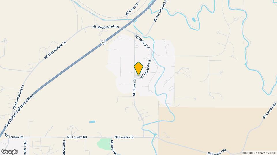 1209 NE Brown Dr Map and Location Details