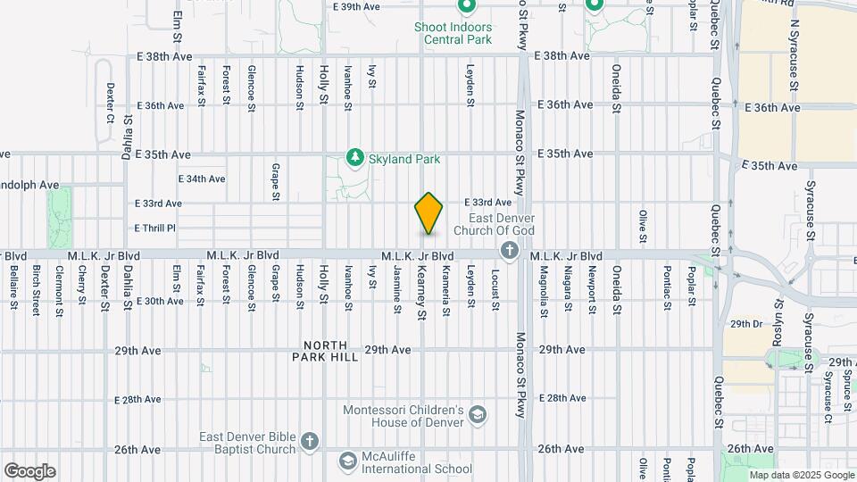 3210 Kearney St Map and Location Details