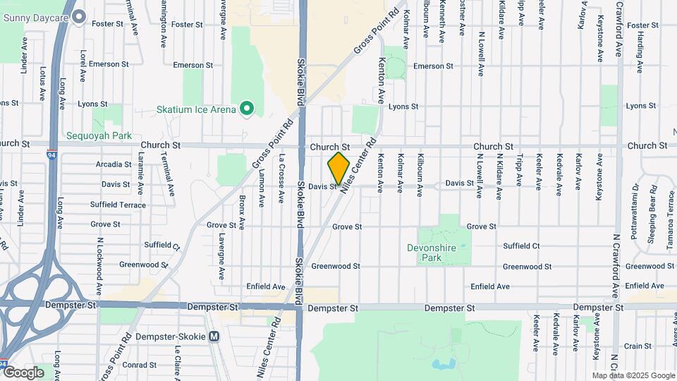 4703 Davis St Map and Location Details