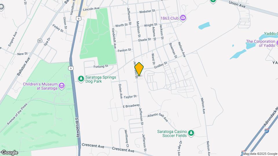 166 Jefferson St Map and Location Details