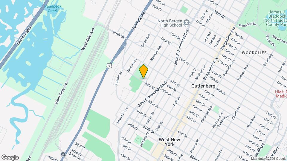 6405 Durham Ave Map and Location Details