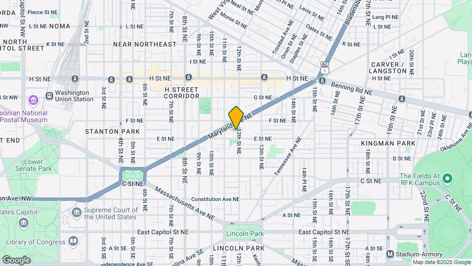 512 12th St NE Map and Location Details