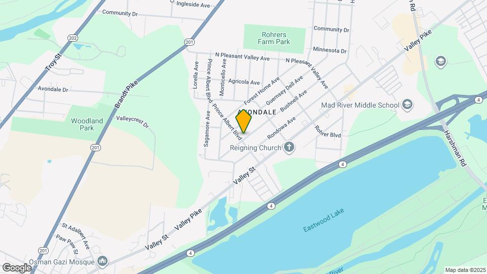 202 Prince Albert Blvd Map and Location Details