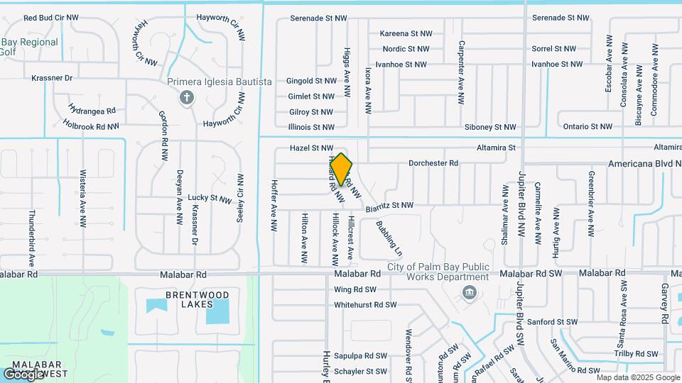 227 Hilliard Rd NW Map and Location Details