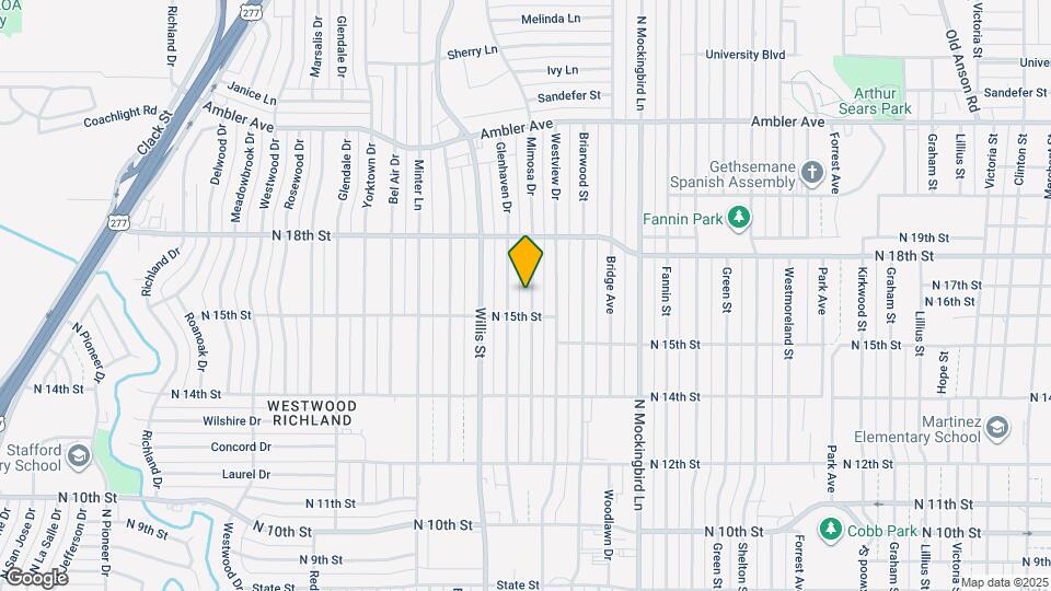 1554 Mimosa Dr Map and Location Details