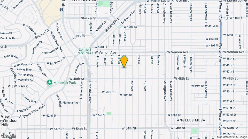 4617 7th Ave Map and Location Details