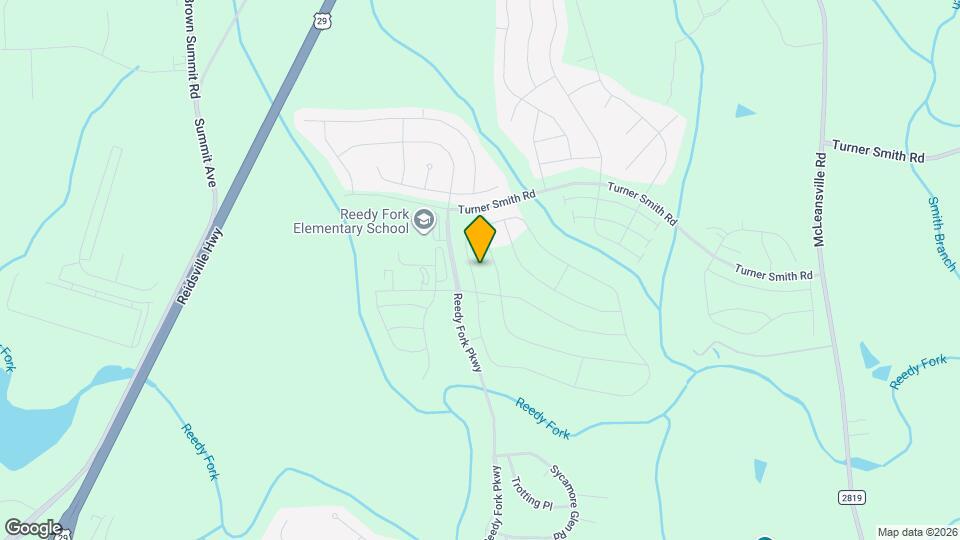 4608 Reedy Creek Farm Cir Map and Location Details