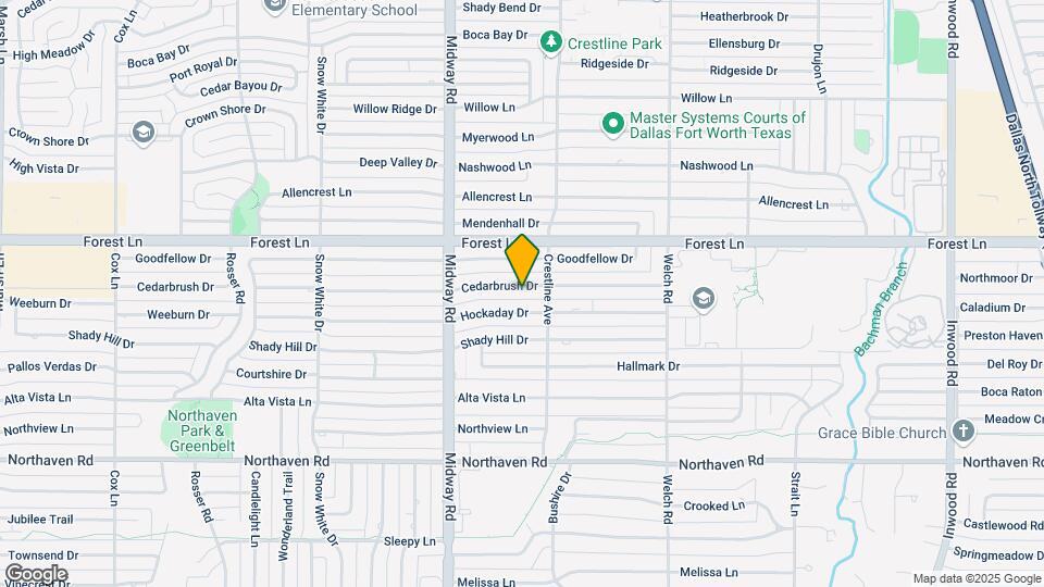 4324 Cedarbrush Dr Map and Location Details