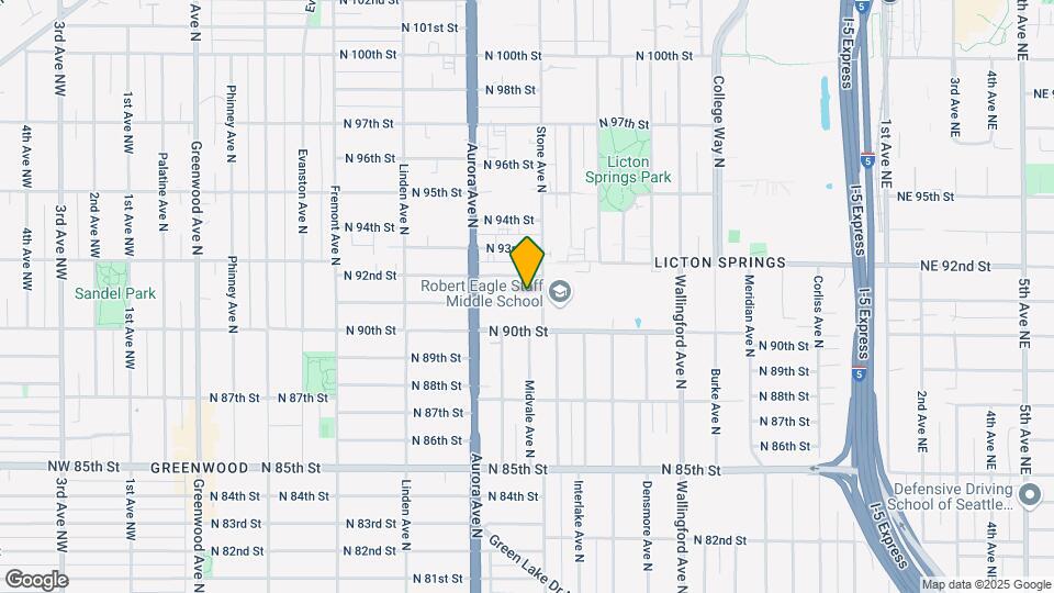 1146 N 91st St Map and Location Details