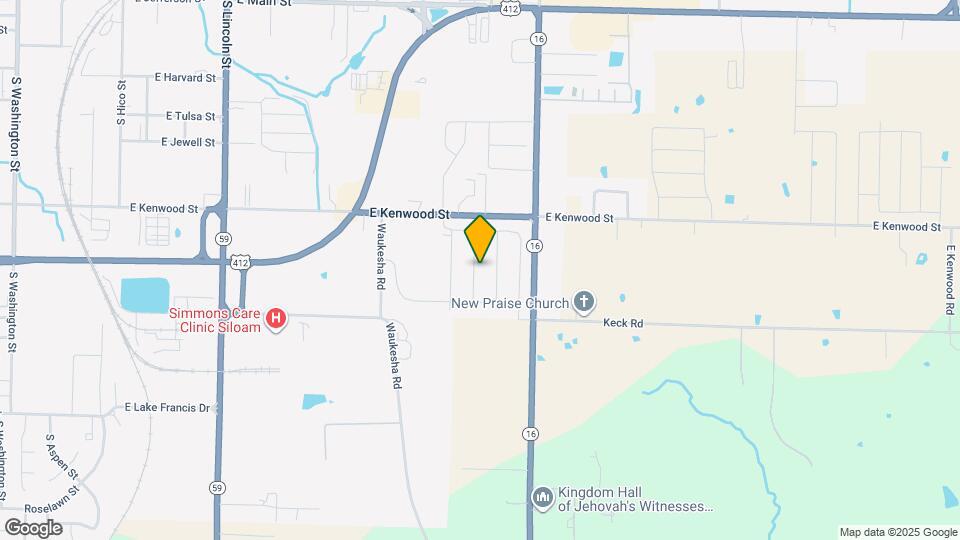 1505 S Blandford St Map and Location Details