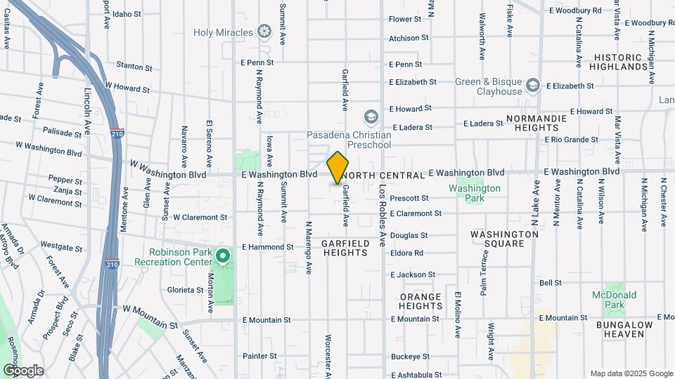 1293 Garfield Ave Map and Location Details