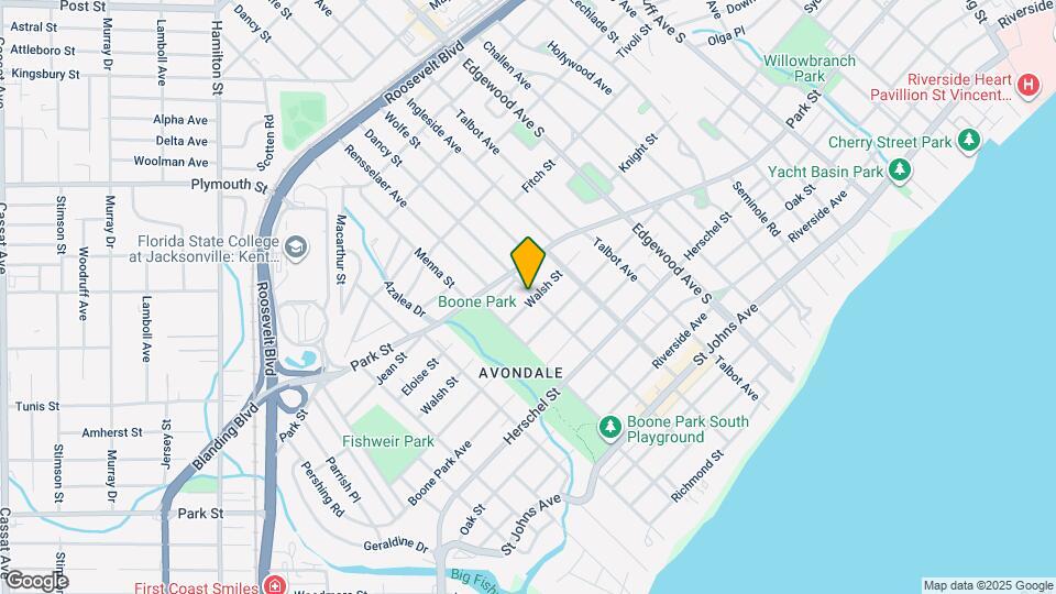 3649 Walsh St Map and Location Details