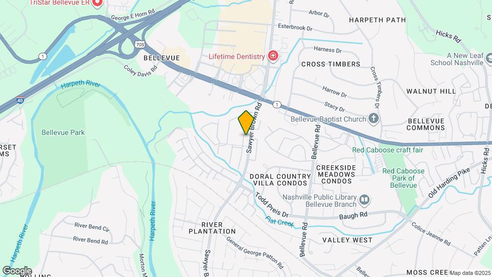 8207 Sawyer Brown Rd Map and Location Details