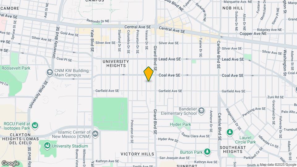 414 Vassar Dr SE Mapa y Detalles de la Ubicación