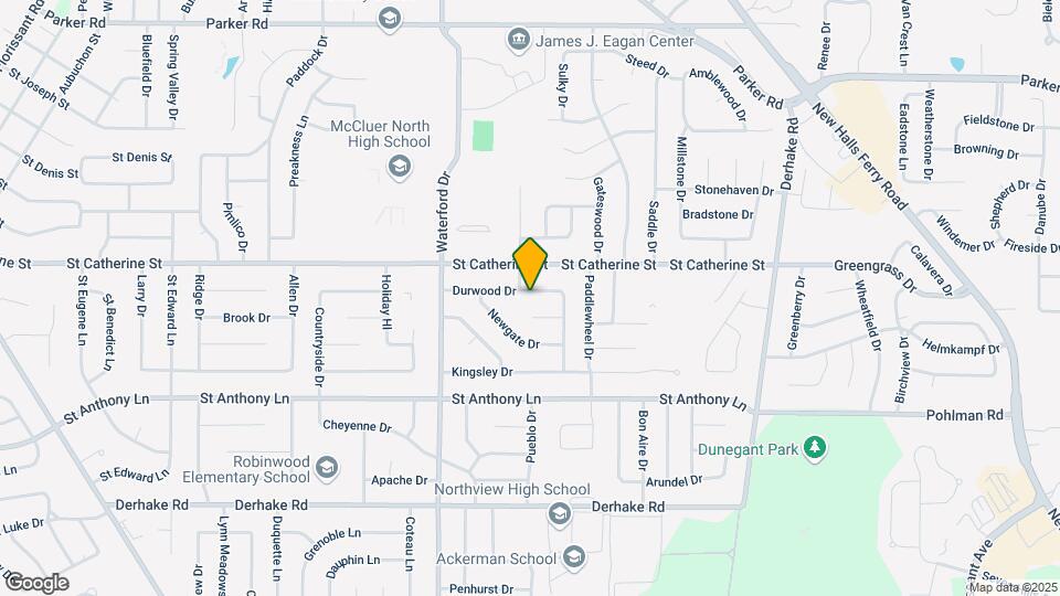 3120 Durwood Dr Map and Location Details