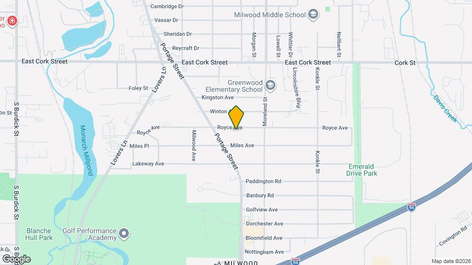 1526 Royce Ave Map and Location Details