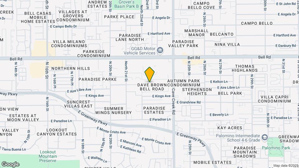 2214 E Aire Libre Ave Map and Location Details