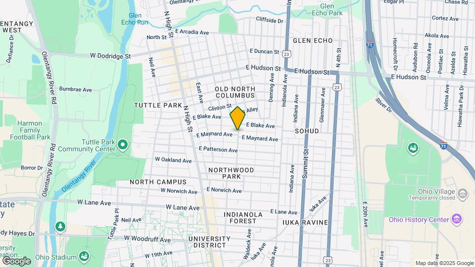 144 E Maynard Ave Map and Location Details