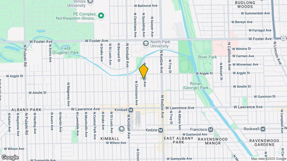 4966 N Spaulding Ave, Unit #G Mapa y Detalles de la Ubicación