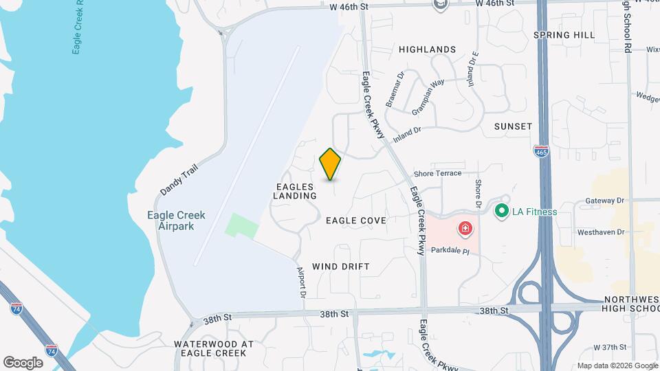 4118 Eagle Lake Dr Map and Location Details