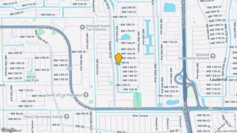 1479 NW 60th Ave Map and Location Details