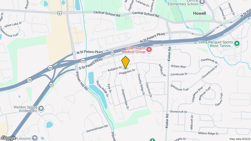 4674 Peggyann Dr Map and Location Details