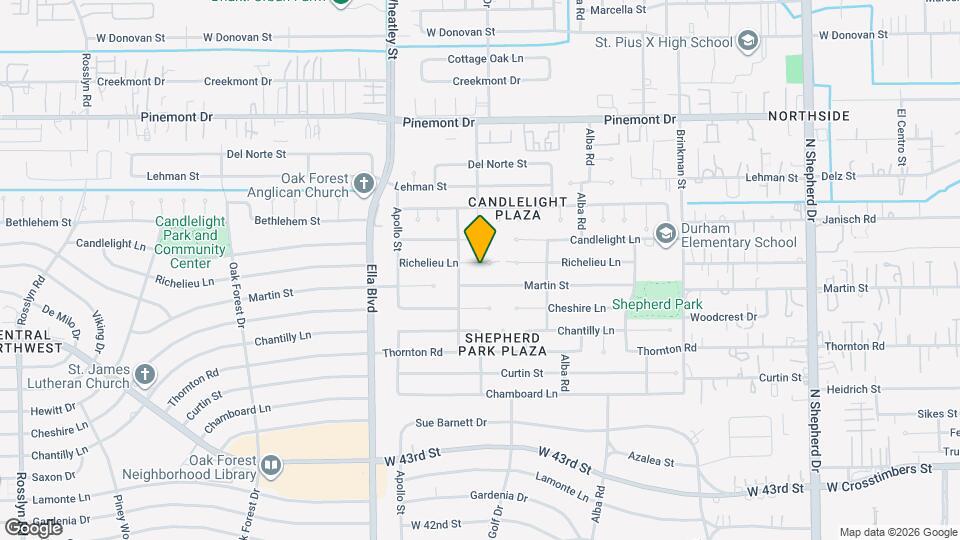 1059 Richelieu Ln Map and Location Details