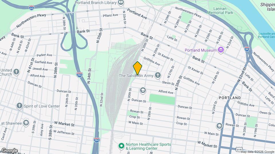 2925 Slevin St Mapa y Detalles de la Ubicación