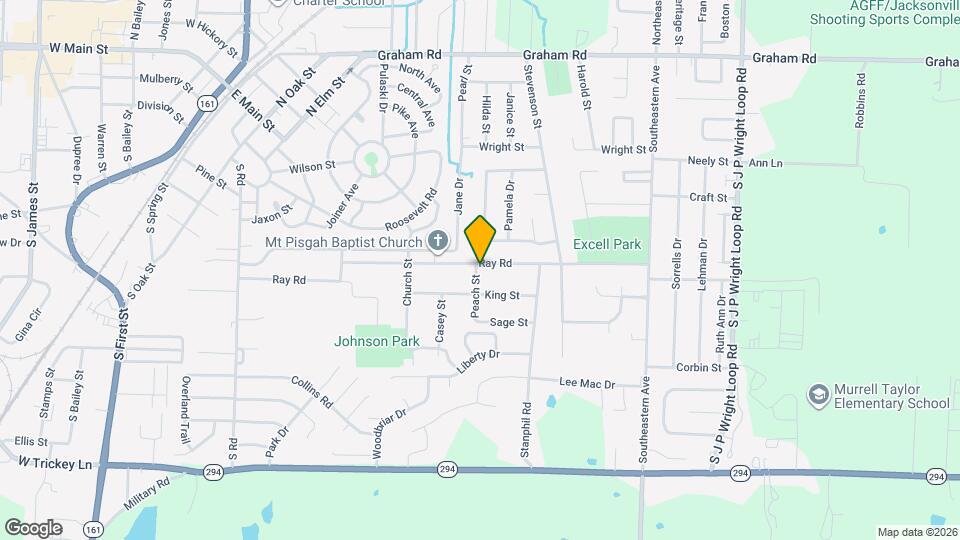 1112 Ray Rd Map and Location Details