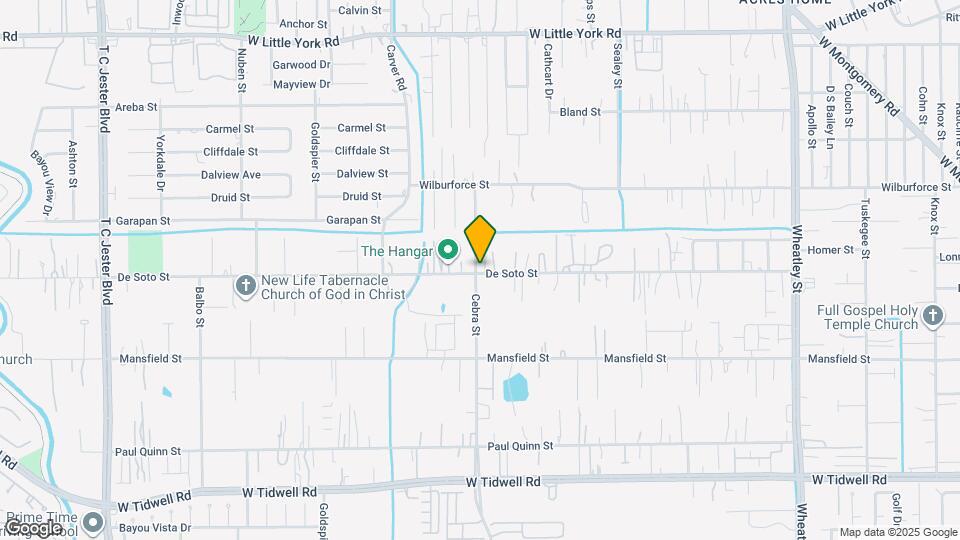 2142 De Soto St Map and Location Details