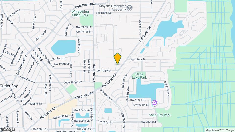 19701 SW 84th Ct Map and Location Details