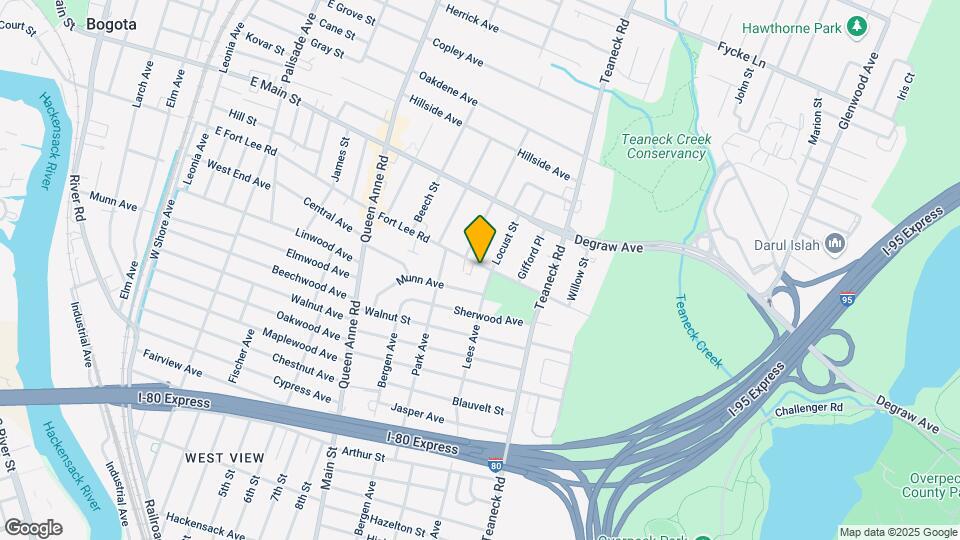 259-261 Fort Lee Rd Map and Location Details