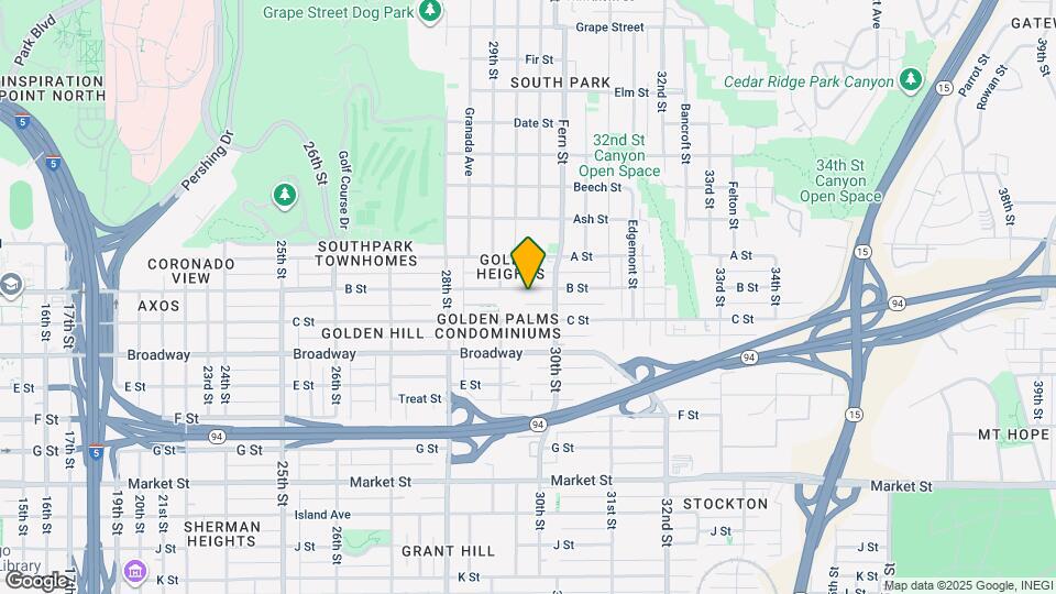 2945 B St Map and Location Details