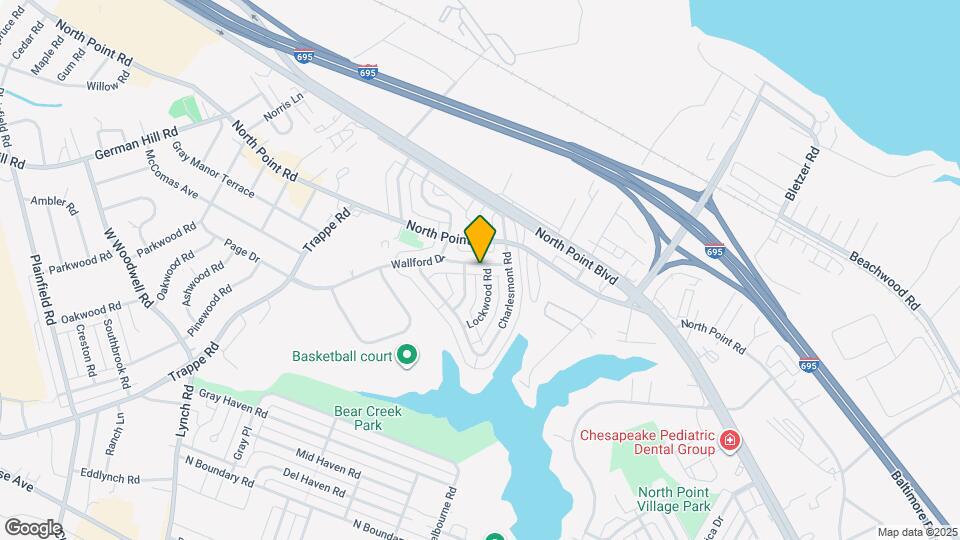 3413 Wallford Dr Map and Location Details