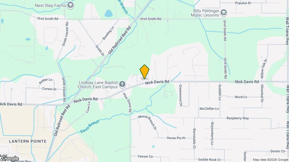 1565 Nick Davis Rd Map and Location Details