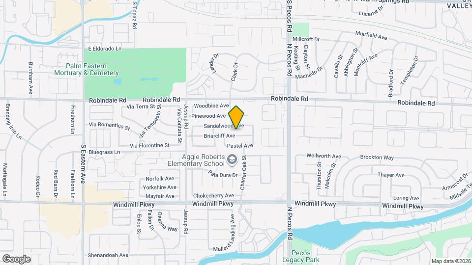 2714 Briarcliff Ave Map and Location Details