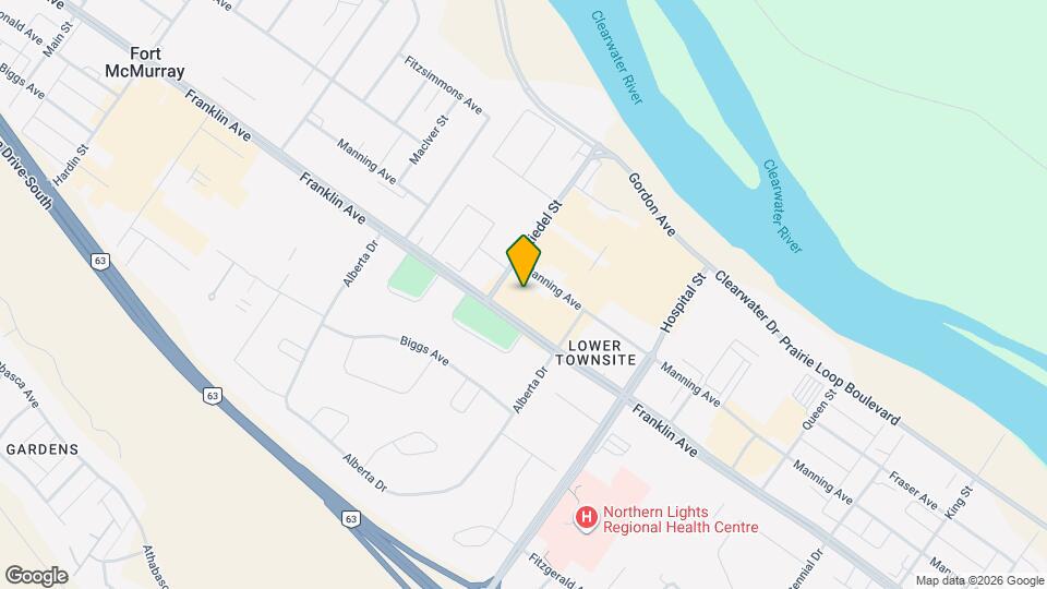 8720 Franklin Ave Map and Location Details