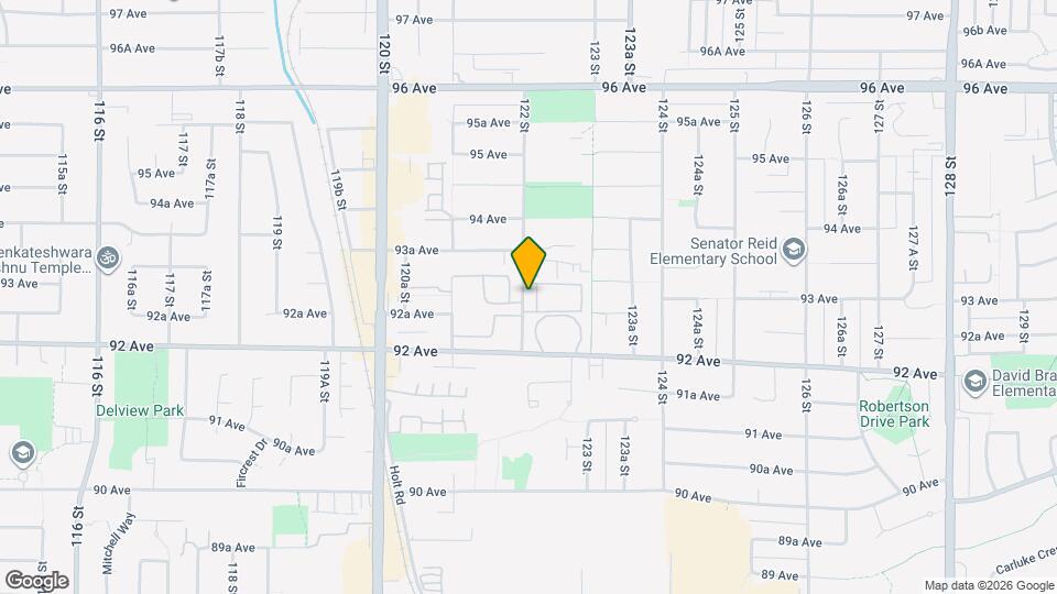 9272-9122 122 St Map and Location Details