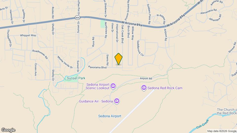 540 Panorama Blvd Map and Location Details
