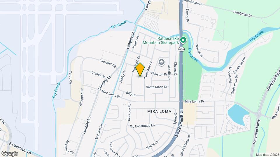 2954 S Escondido Ct Map and Location Details