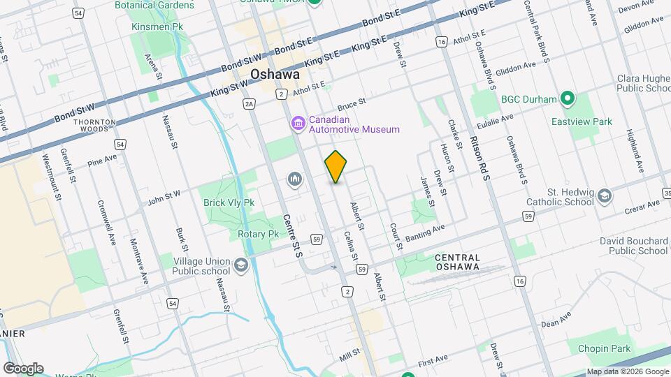 201 Celina St Map and Location Details