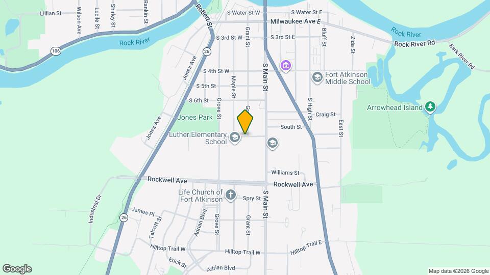 109 Park St Map and Location Details