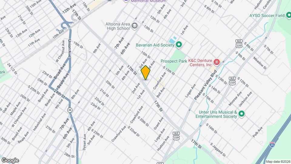 106 17th Street, Unit APT 2 Mapa y Detalles de la Ubicación