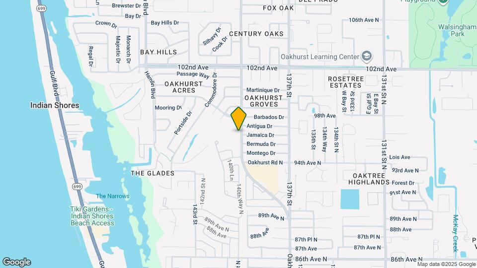 9622 Oakhurst Rd Map and Location Details