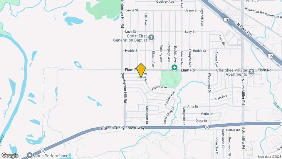 6215 Misty Wood Dr Map and Location Details