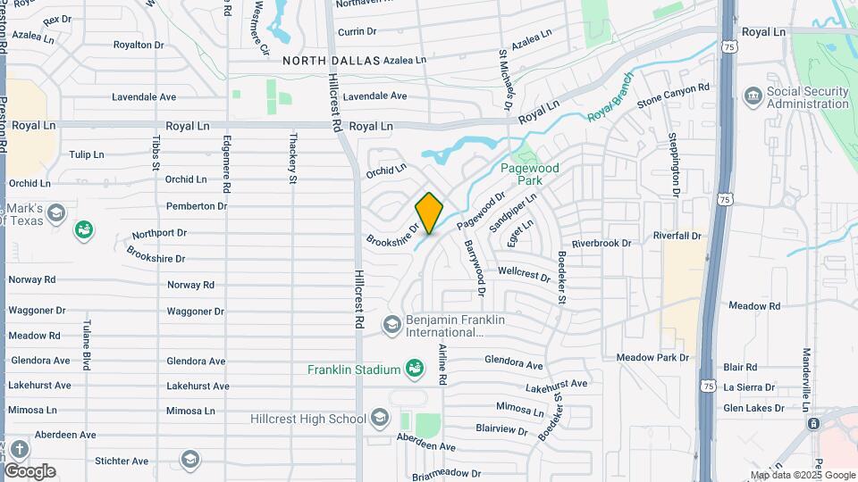 10543 Pagewood Dr Map and Location Details
