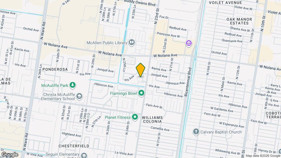 3501 N 23rd Ln, Unit 104 Map and Location Details