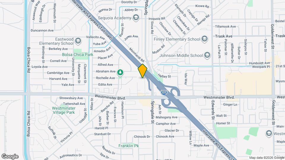 13841 Sherwood St Map and Location Details