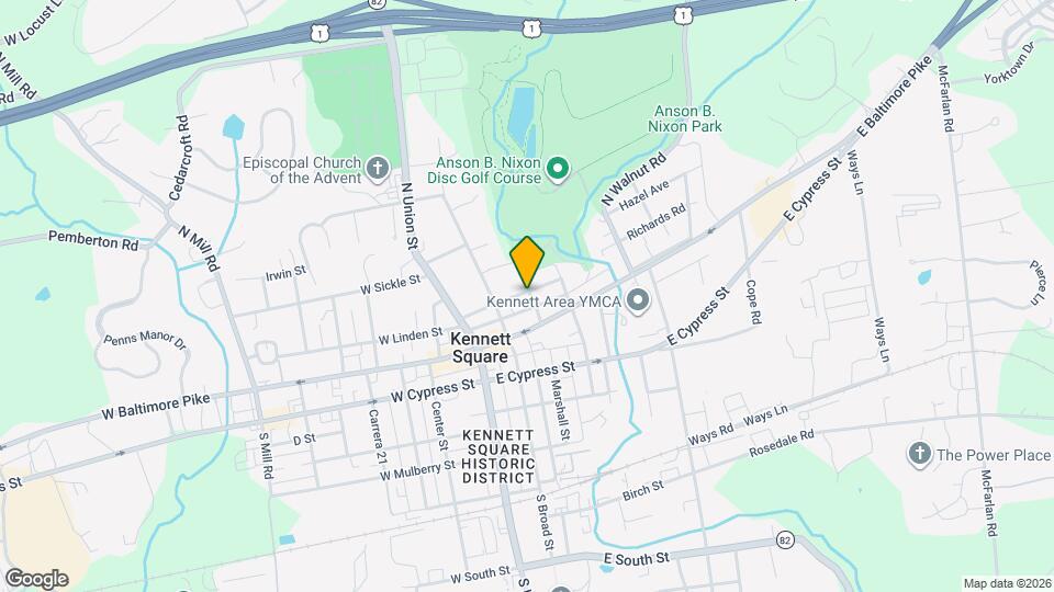 234 E Linden St Map and Location Details