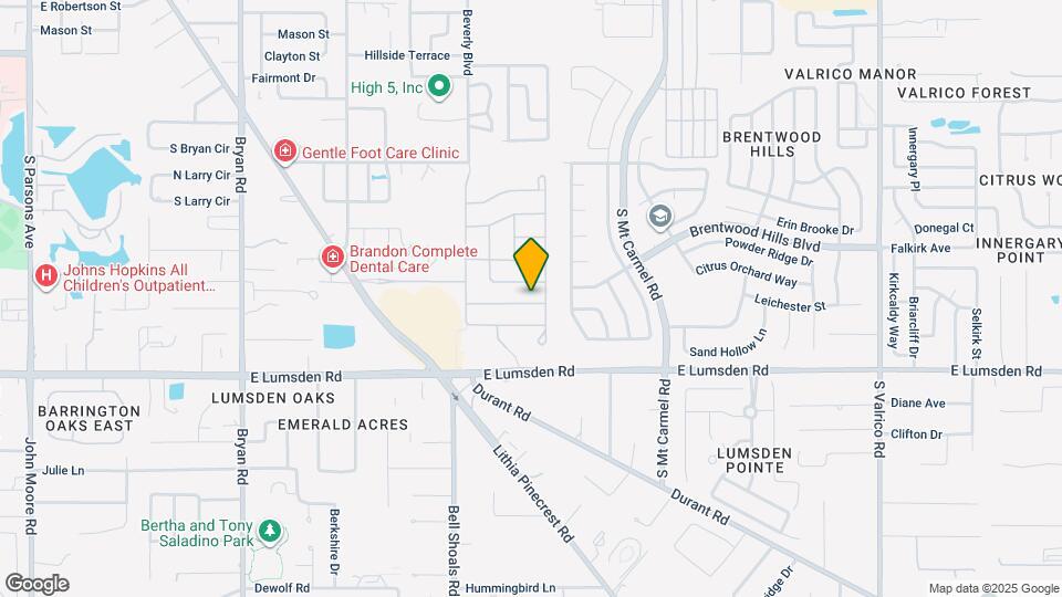 1040 Oliveto Verdi Ct Map and Location Details